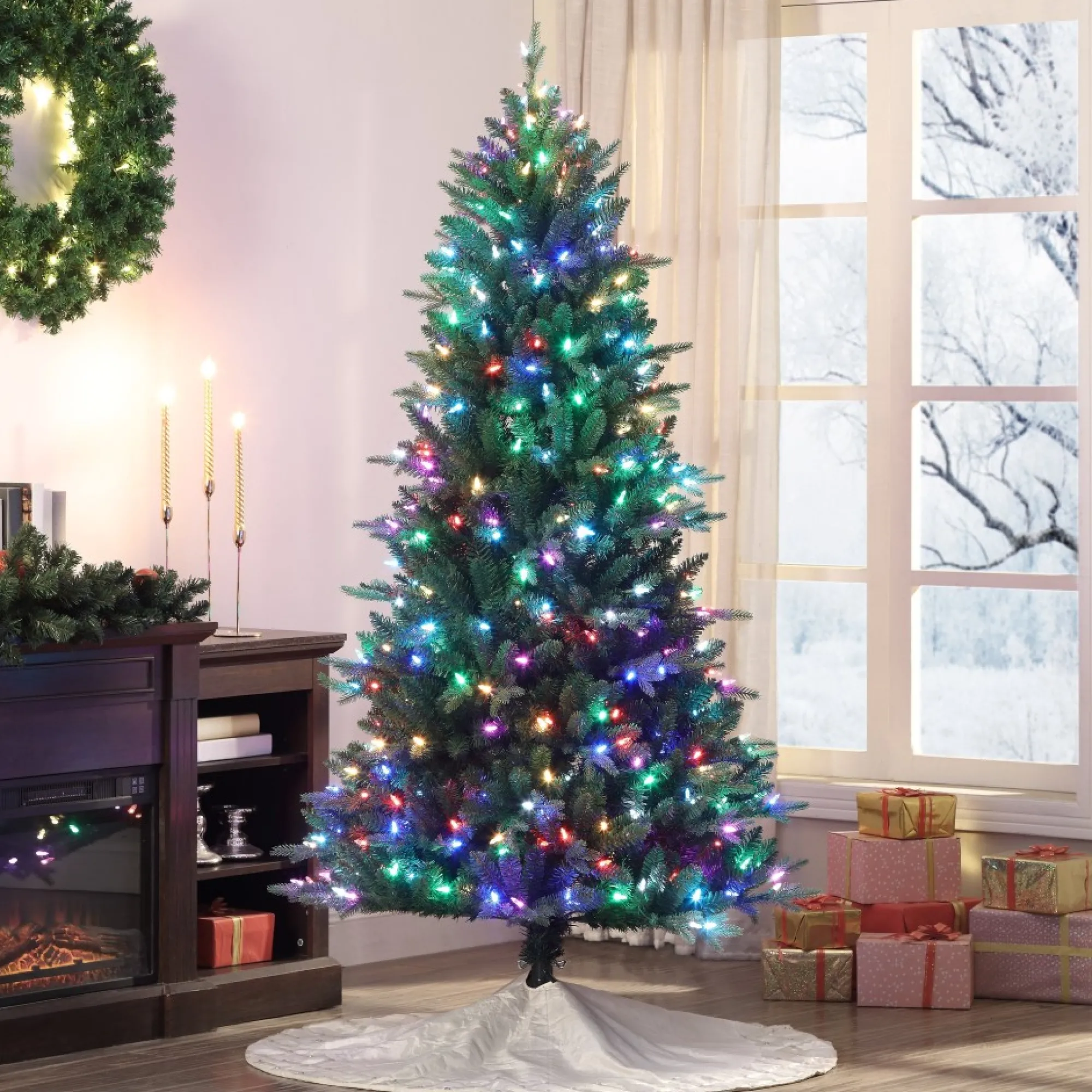 Mr. Christmas Alexa Enabled Decor>6.5' Alexa Enabled Christmas Tree