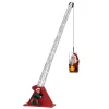 Mr. Christmas Musical Decor>44" Animated Christmas Crane - White Santa
