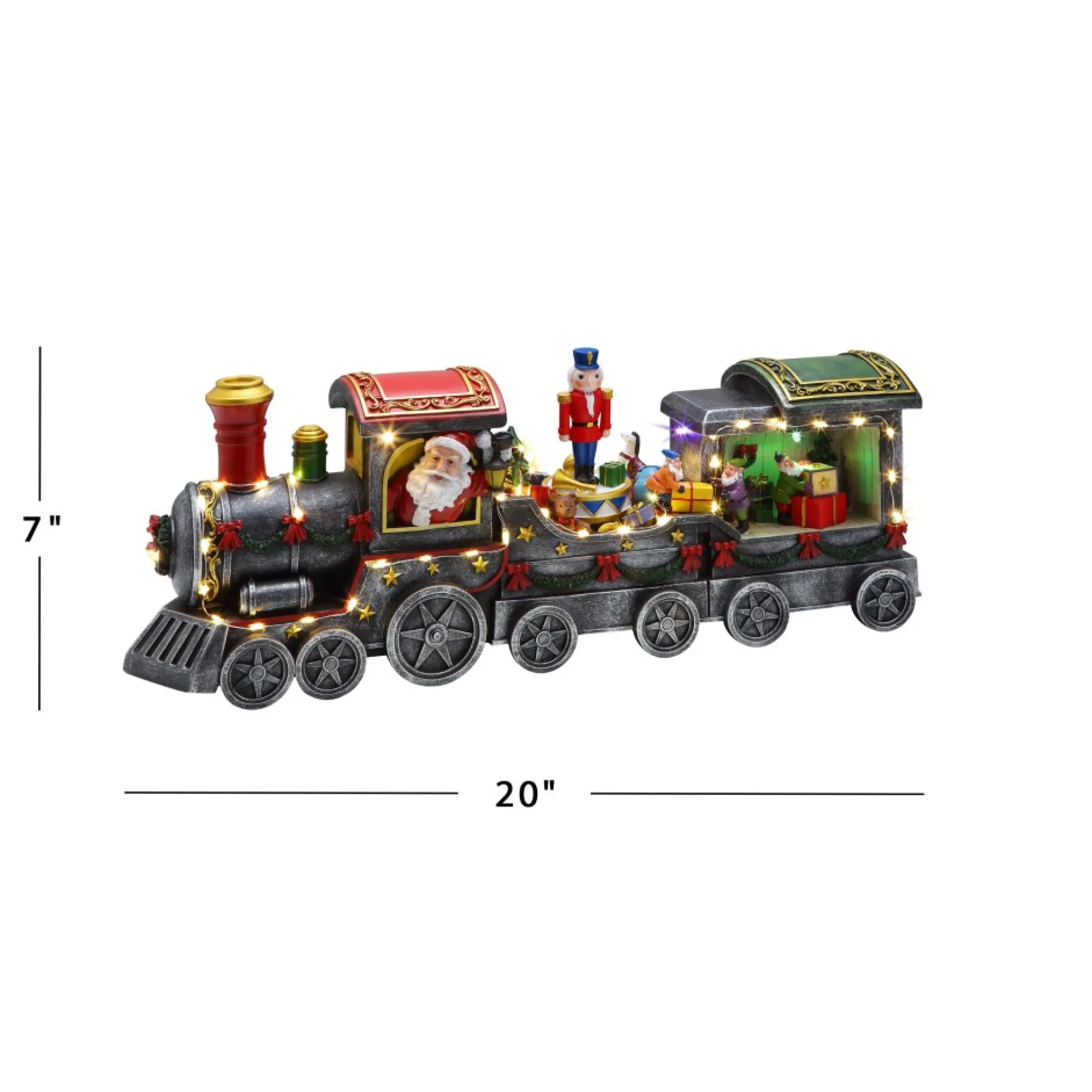 Mr. Christmas Trains & Trucks>20" Animated Christmas Train