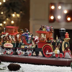 Mr. Christmas Trains & Trucks>16.75" Animated Santa's Express