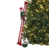 Mr. Christmas Super Climbers>43" Animated Super Climbing White Elf