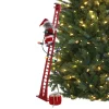 Mr. Christmas Super Climbers>43" Animated Super Climbing Sculpted Black Santa