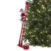 Mr. Christmas Super Climbers>43" Animated Super Climbing Sculpted White Santa