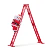 Mr. Christmas Climbers>17" Animated Tabletop Climbing Snowman