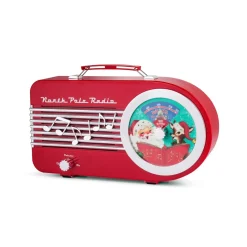 Mr. Christmas Musical Decor>10.5" North Pole Radio