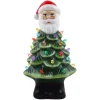 Mr. Christmas Character Trees>8.5" Nostalgic Ceramic Santa Tree