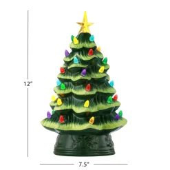 Mr. Christmas Green Ceramic Trees><noscript><img width=