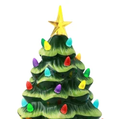 Mr. Christmas Green Ceramic Trees><noscript><img width=