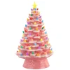 Mr. Christmas Pink Ceramic Trees>18" Nostalgic Ceramic Tree - Pink