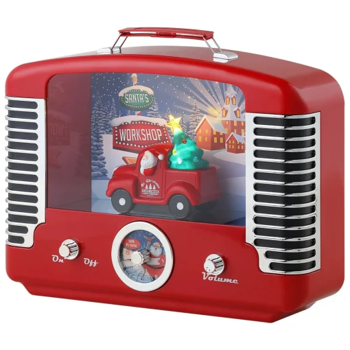 Mr. Christmas Musical Decor>12" Nostalgic Truck Radio