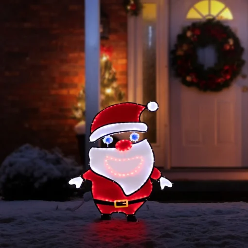 Mr. Christmas Musical Outdoor>36.75" Outdoor Singing Santa