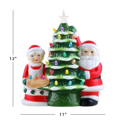 Mr. Christmas Green Ceramic Trees><noscript><img width=