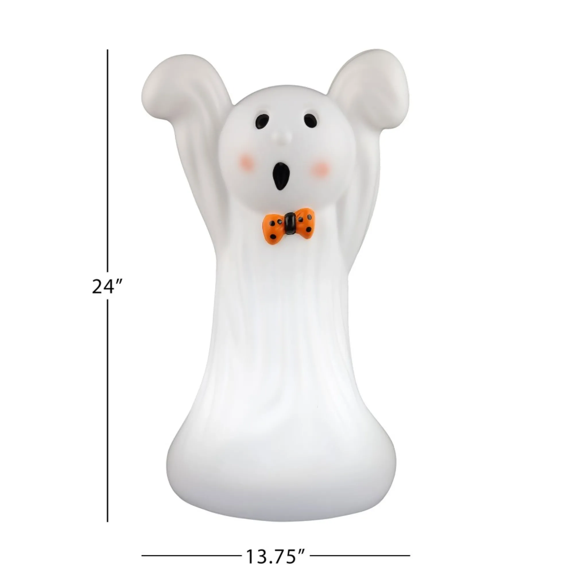 Mr. Christmas Blow Molds>Mr. Halloween 24" Outdoor Ghost Blow Mold